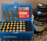 300 Win Mag Brass, Primers & Powder