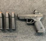 Glock 47 Gen 5 MOS with Leupold DeltaPoint Pro, SLR Magwell, HandleIt Grips and Extended Slide Release